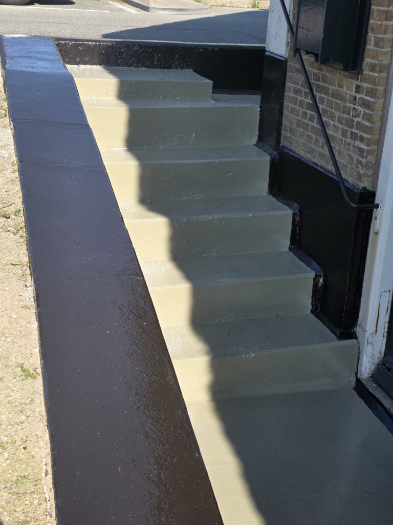 Nieuwe coating / coaatingvloer / betonherstel